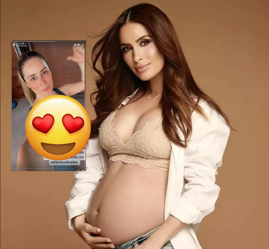 A 7 meses del nacimiento de León, Cynthia Rrodriguez presume su figura