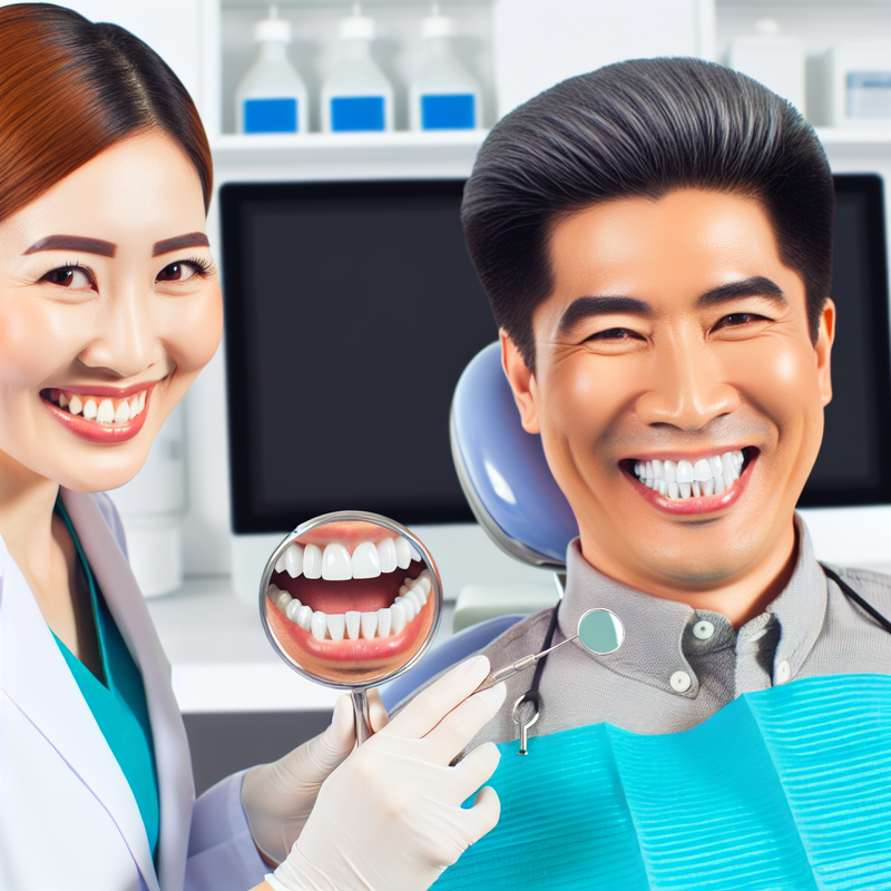 Улыбка с циркониевыми винирами, стоматология White Line