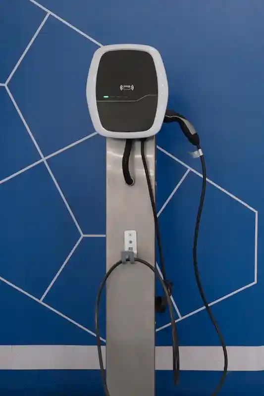 Professional electrician working on residential electrical system upgrade