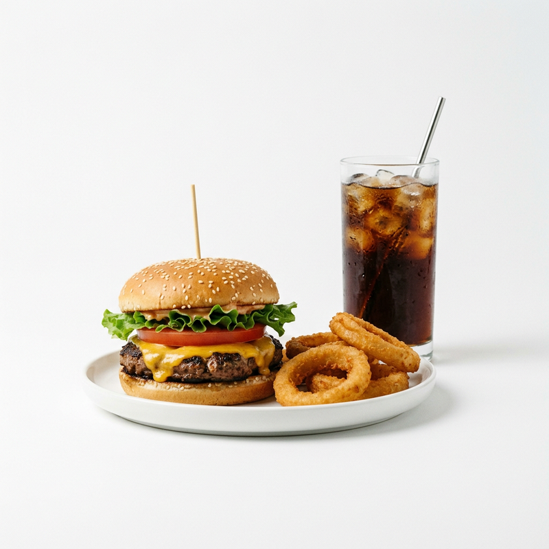 Menú Hamburguesa Normal