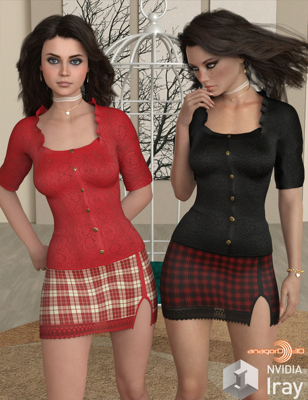 VERSUS – Sex Appeal – Blouse and Skirt for G8 and V8