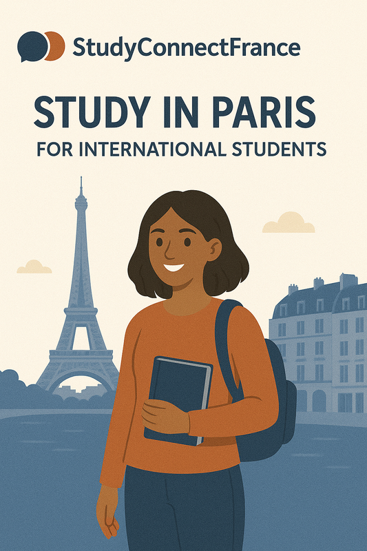 Study in Paris for international students with StudyConnectFrance