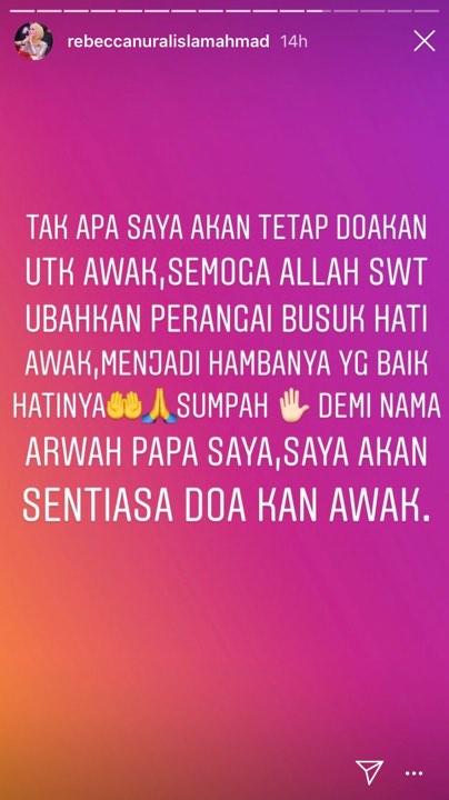 eina azman dakwa uqasha senrose goda suami rebecca nur islam