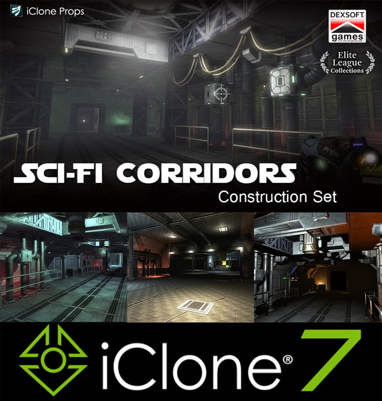 iClone Sci Fi Corridors 1