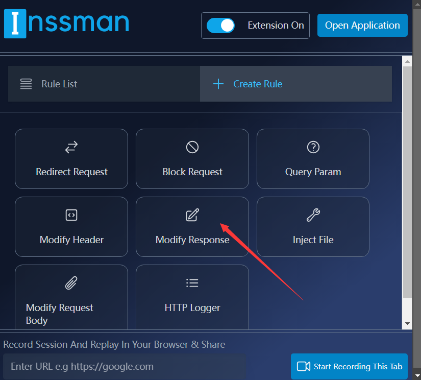 Inssman修改响应体