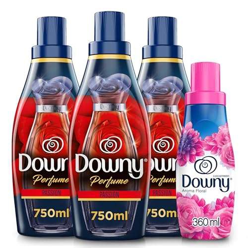 Amazon: Downy Suavizante De Telas Passion, 3 Unidades de 750ml c/u + Downy Suavizante De Telas Floral de 360 ml 
