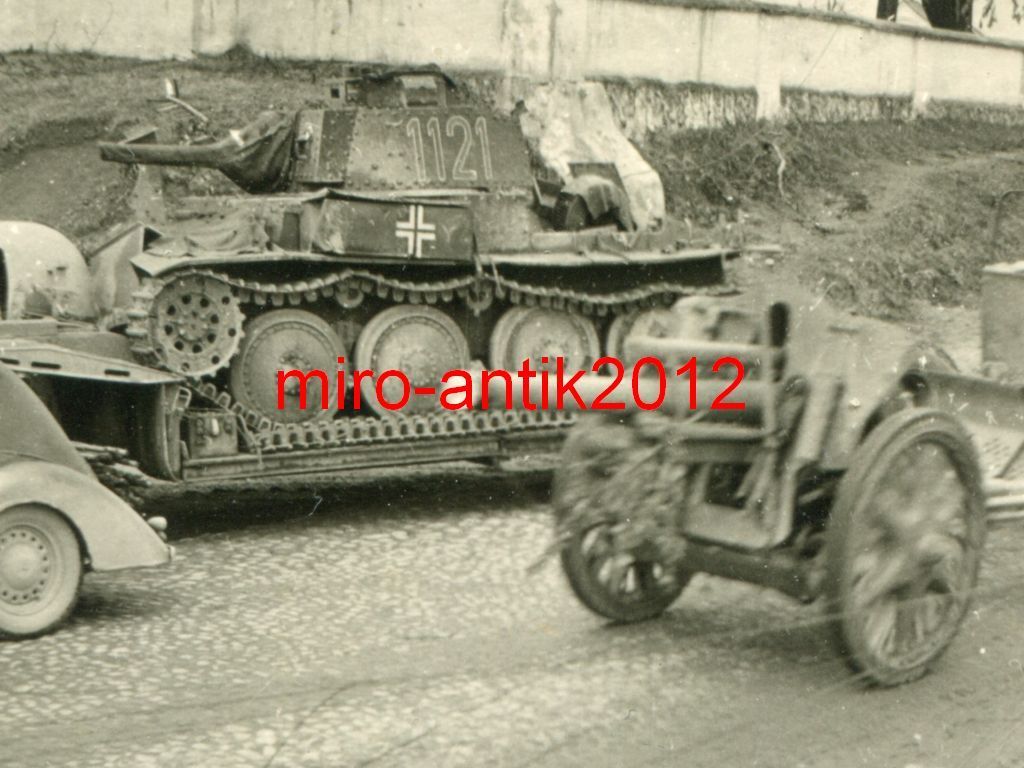 Panzer, Panzerkampfwagen 38 (t) auf Tiefladeanhänger, Ljosna, Russland