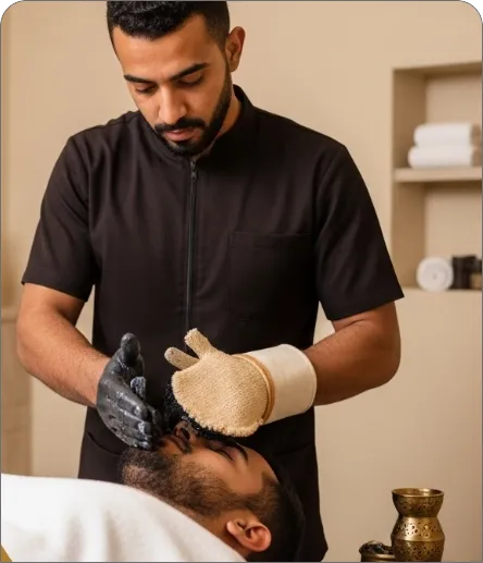 حمام مغربي للرجال مركز برستيج