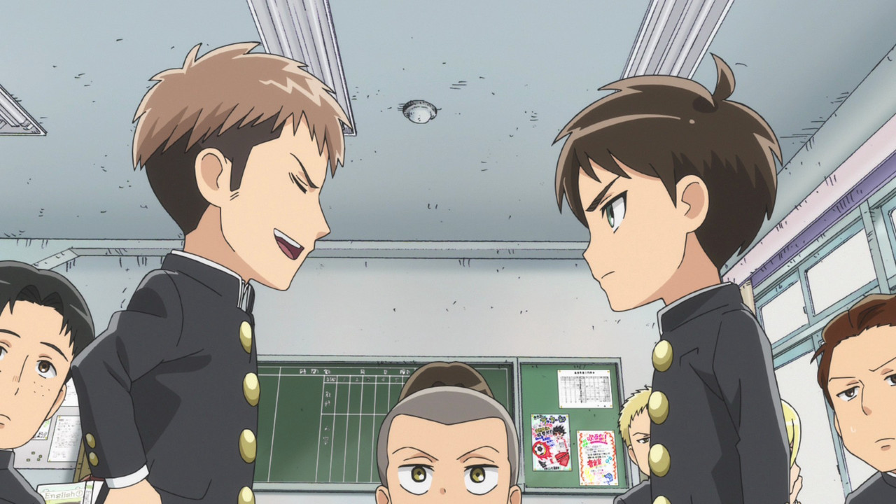 Attack on Titan Junior High Episode 01 Starting School Titan Junior High School 1080p BDRip x