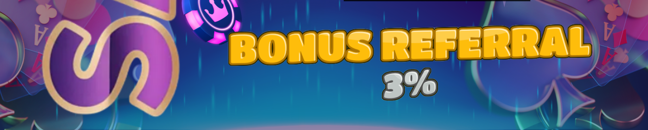 BONUS REFFERAL UP TO 3% SEUMUR HIDUP