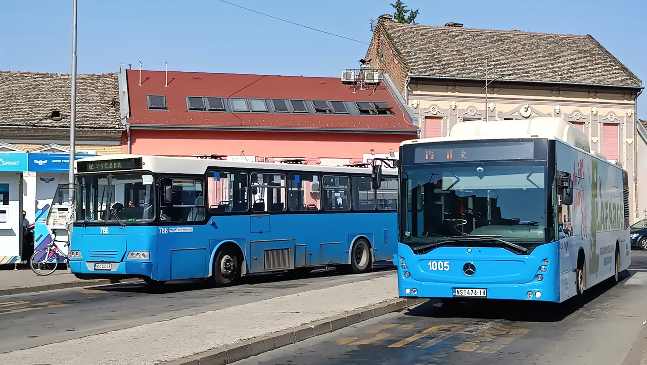Volvo B10M - Neobus (2002-16) #786 i Mercedes-Benz Conecto NGT (2019) #1005