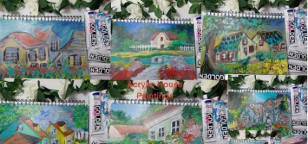 House Paintings in Acrylics