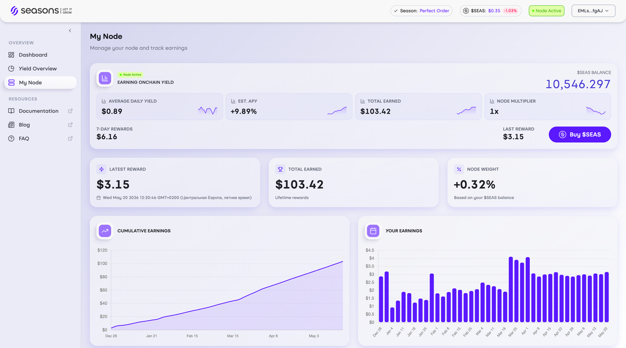 seasons app dashboard my node screenshot png