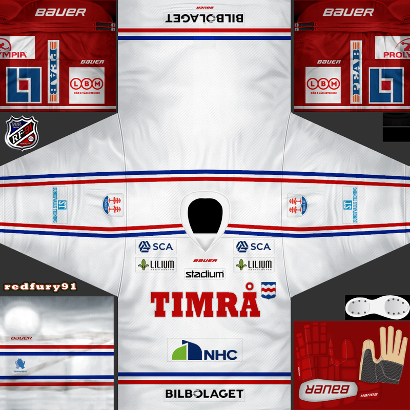 Timrå IK21(WHT)Jersey