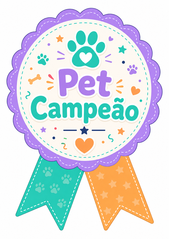 Exemplo de kit pet imprimível