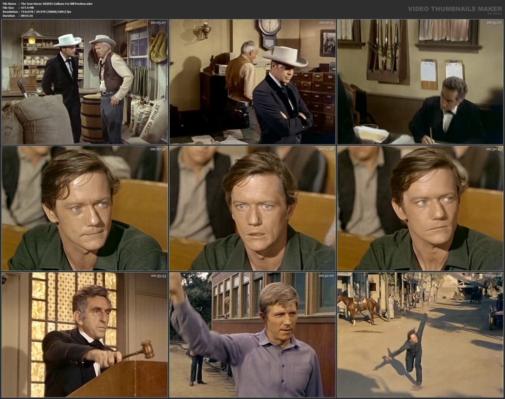 The Iron Horse S02E03 Gallows For Bill Pardew.mkv