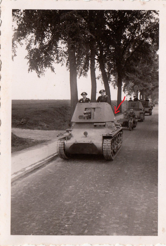Wehrmacht Frankreich Panzer Panzerjäger I Tank m