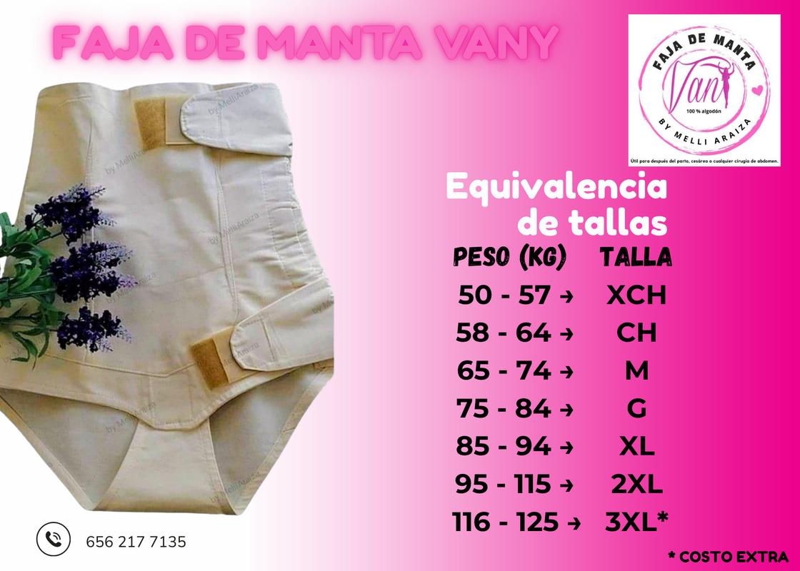 Faja Vany Modelo 5