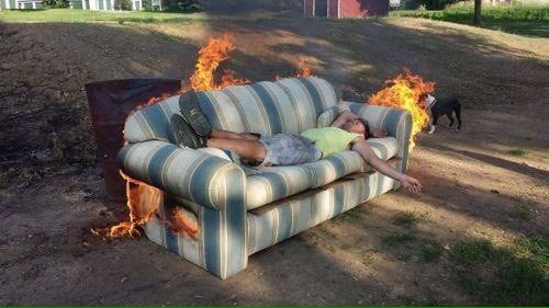 Забавные фото людей, которые уже ни о чем "не парятся"