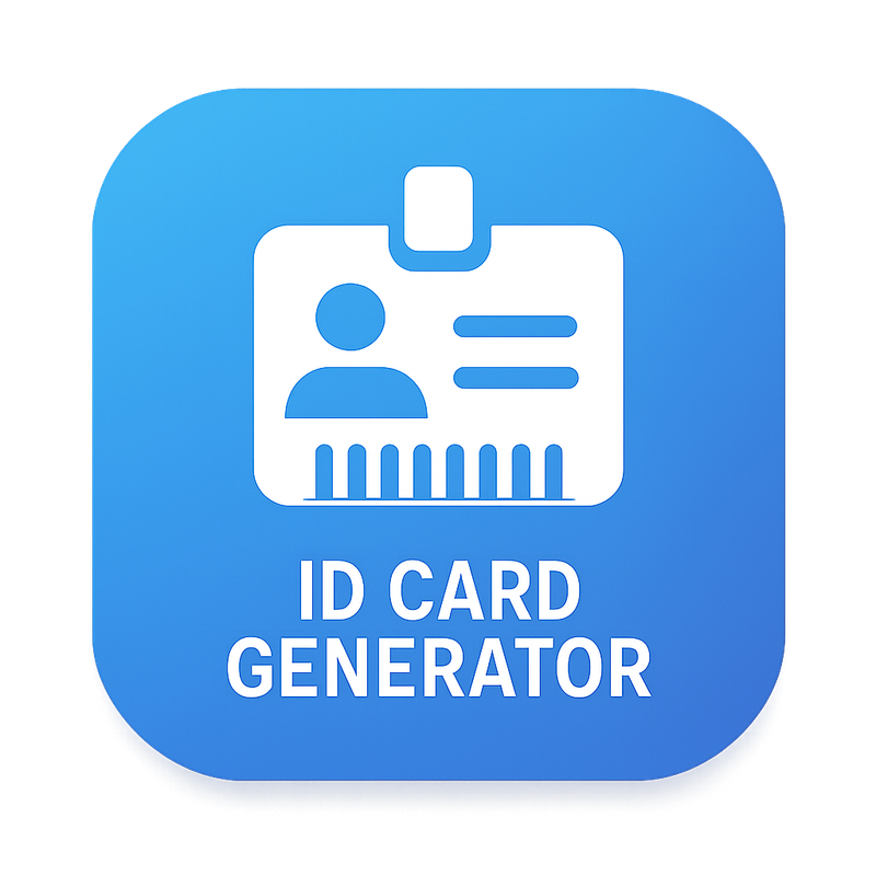 ID Card Generator Icon