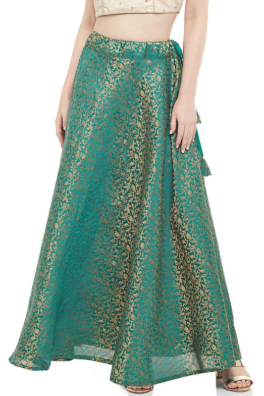 Women's Maxi Skirt Flared Bollywood Lehenga Choli Belly Dancing Skirts Partywear - Picture 11 of 47