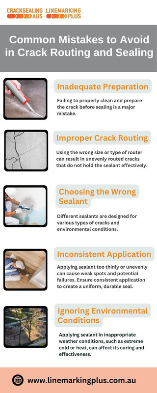 Common Mistakes to Avoid in Crack Routing and Sealing