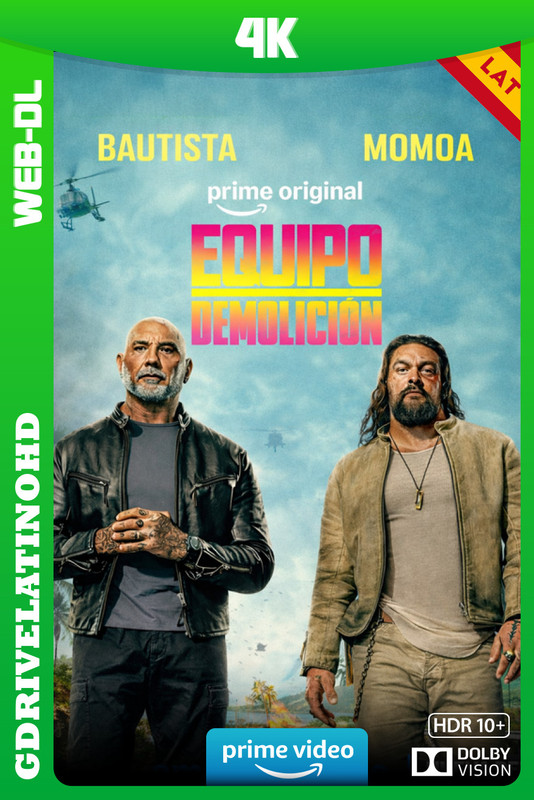 Equipo Demolición (2026) WEB-DL 4K DV HDR10+ Latino-Inglés-Castellano