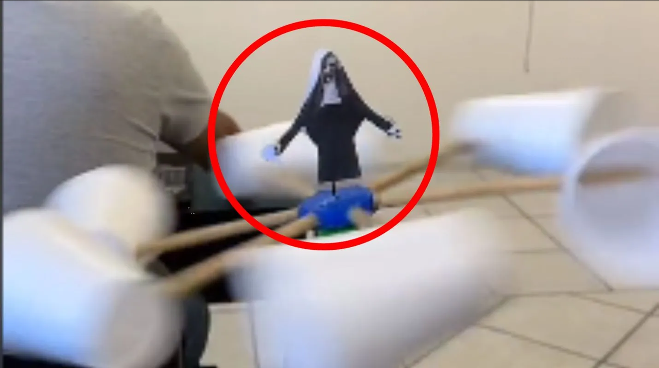 Alumnos hacen proyecto de física inspirado en la monja de Durango, se hace viral