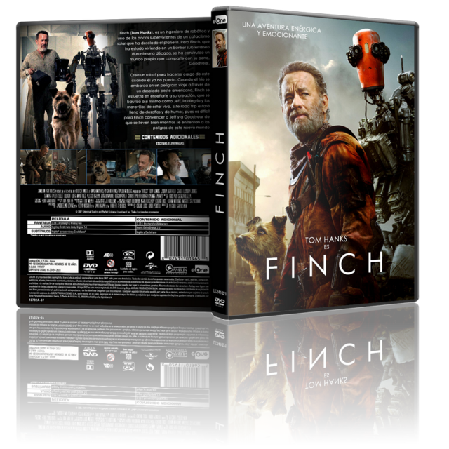 Finch [2021][DVD9 Custom][Pal][Cast/Ing/Fr][Sub:Varios][Drama]