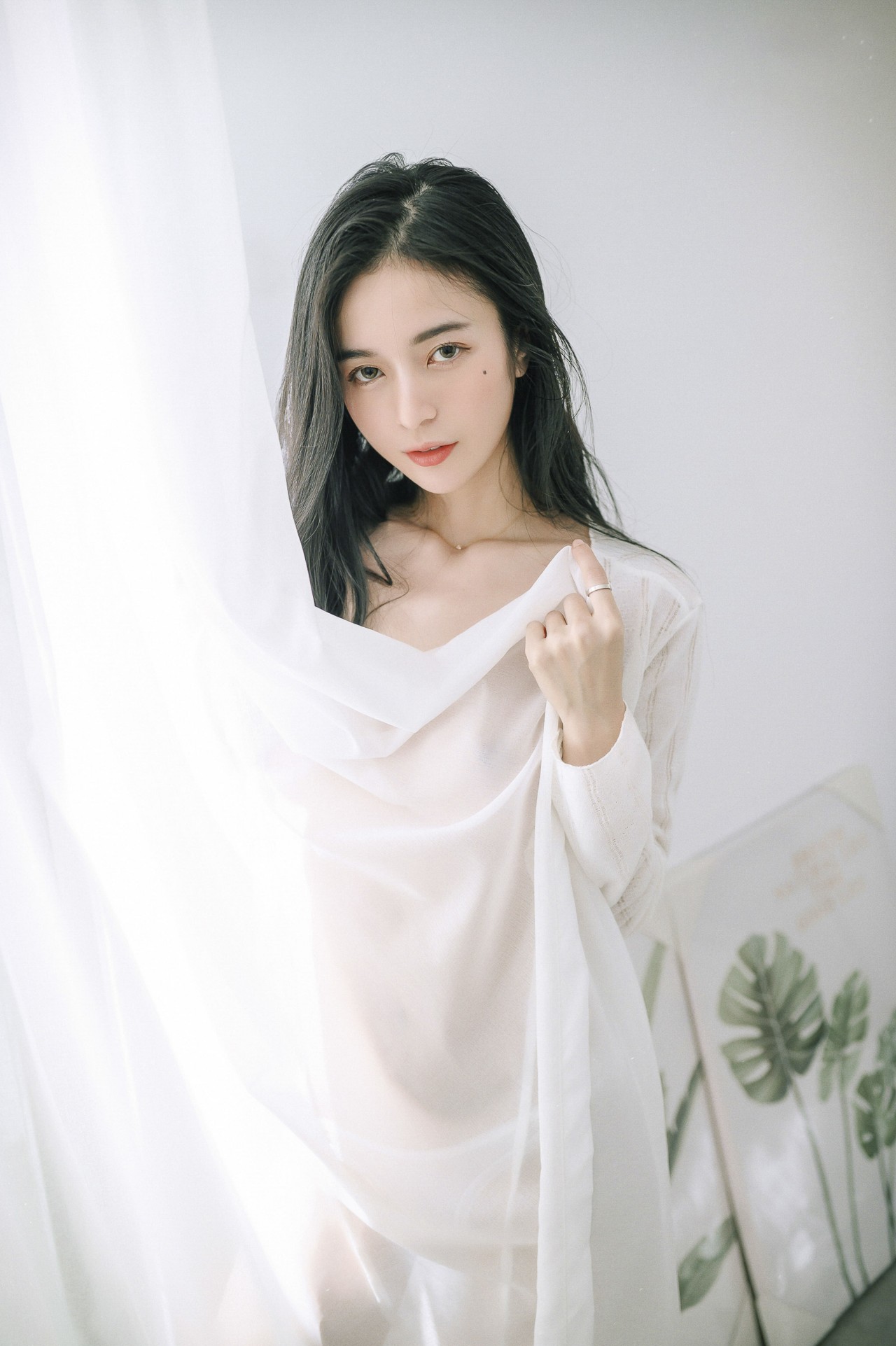 JVID辰辰《妖精女友》写真照，内裤，慵懒与性感美图插图3