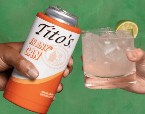 Win a Tito’s x Brumate Can Cooler in Instagram Giveaway (500 Winners)