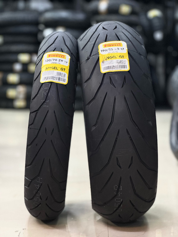 Pirelli Angel ST Sport Touring Tyre Pair - 120/70 ZR 17 Front & 190/50 ZR 17 Rear