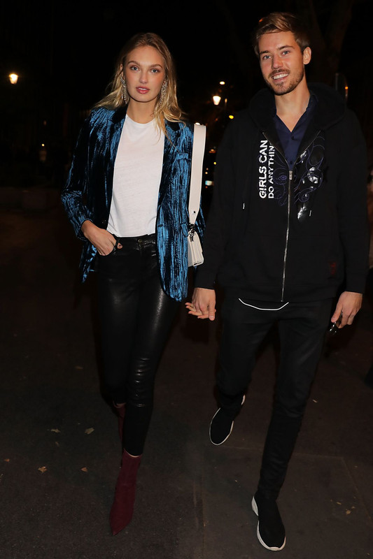 romee strijd leaves zadig voltaire show at paris fashion week 09