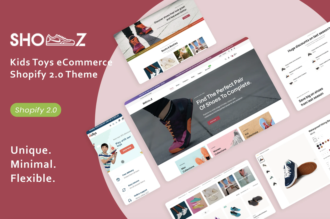 Shooz - Sports Shoes, Footwear Shoes Shopify Theme