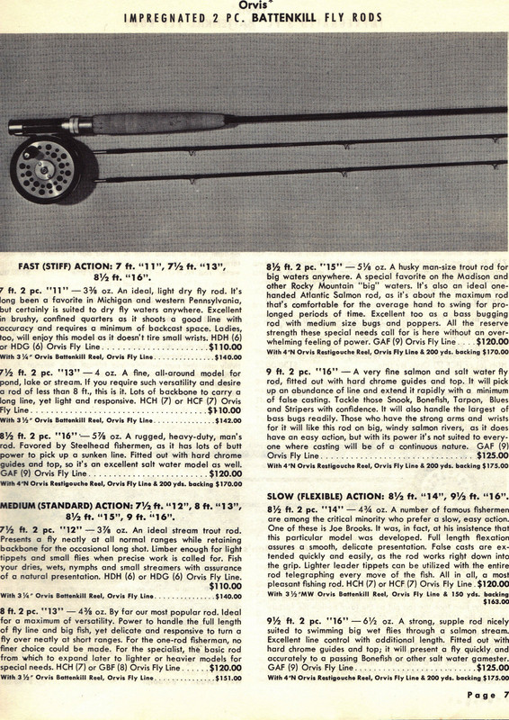 Catalog - 1966 page 7 (Battenkill 2-piece)
