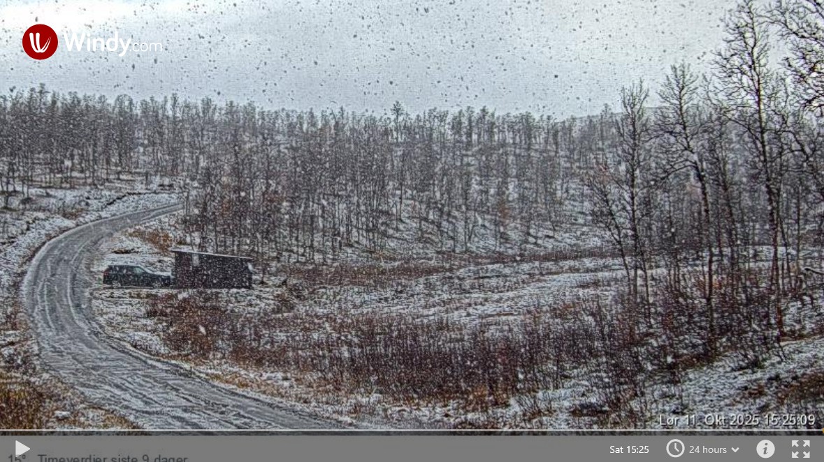 fauske second snow 11 10 25