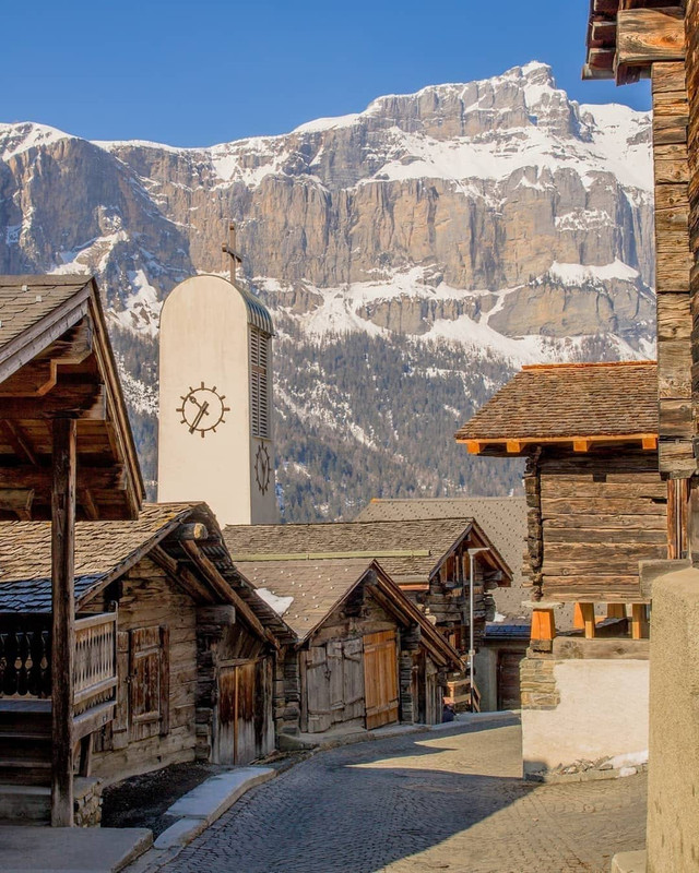Swiss chalets