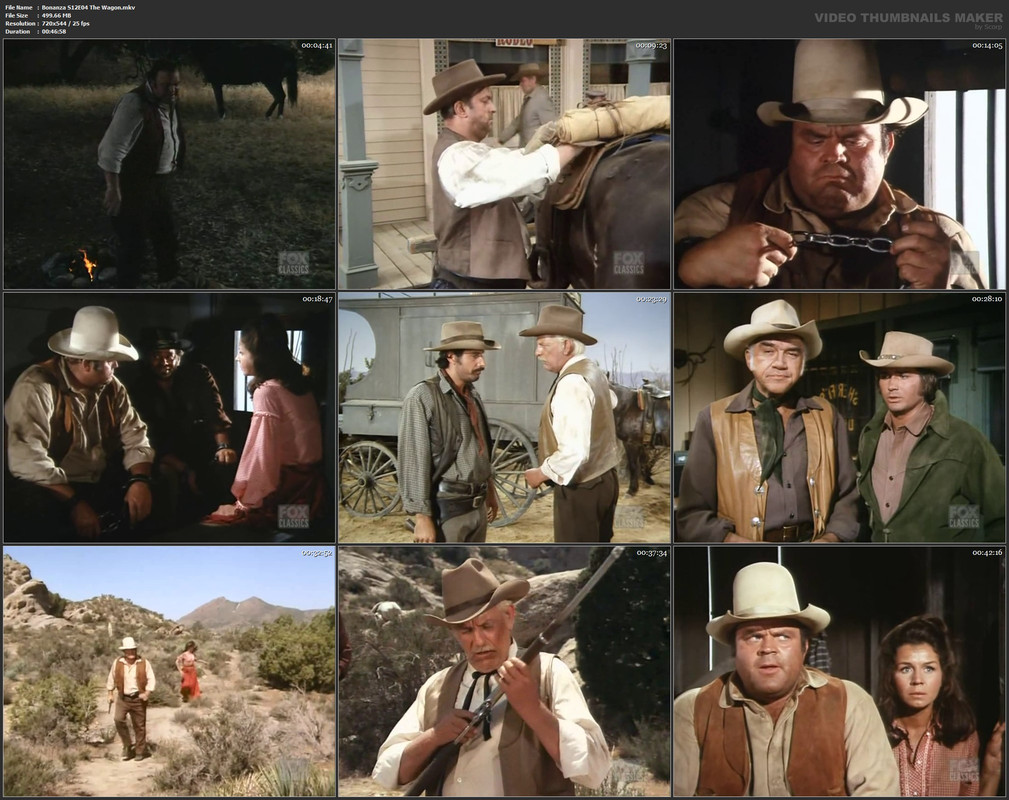 Bonanza S12E04 The Wagon.mkv