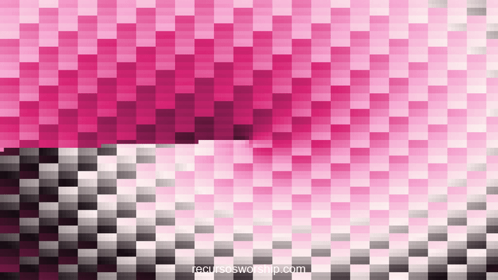 loop vj píxeles magenta órbitas