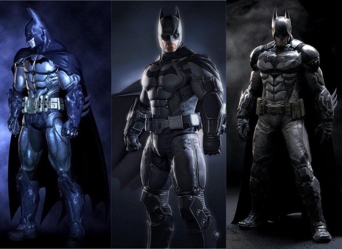 Arkham inspired but which suit should it be more like? likes this. 