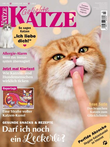 Cover: Geliebte Katze Magazin No 02 2024