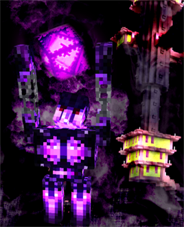 Ender Golem Minecraft Mob Skin