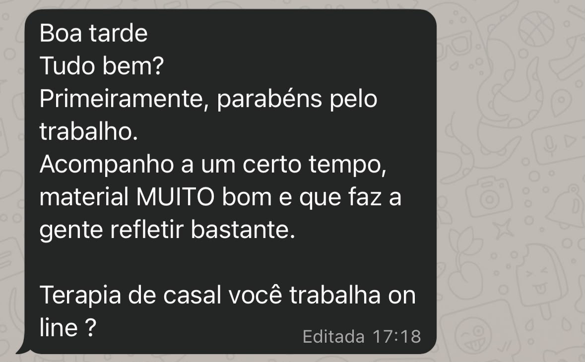 Depoimento de aluna do Protocolo Salva Casamento 5