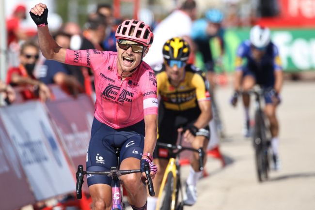 Magnus Cort Nielsen vince sullAlto de Cullera (foto: Getty Images Sport)