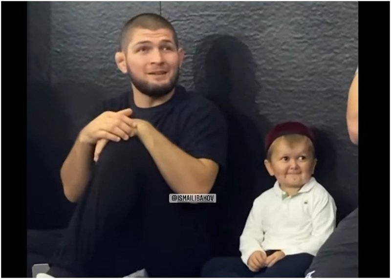 Хабиб Нурмагомедов тренира с Хасбула Магомедов