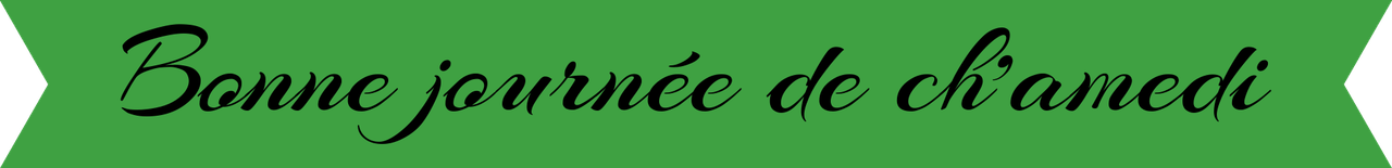 bonne journée de chamedi