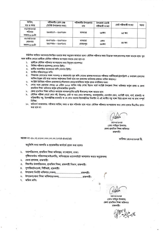 Primary-Rajshahi-District-Viva-Date-2024-PDF-2