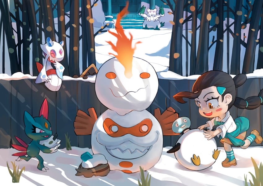 froslass-sneasel-candice-eiscue-swinub-a