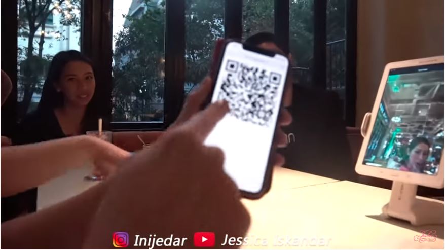 Barcode pesta pernikahan Jessica Iskandar