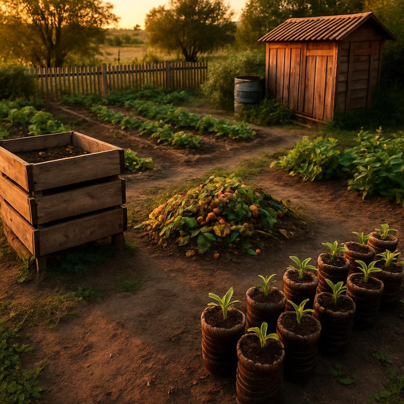 Альтернативные методы переработки отходов на дачном участке